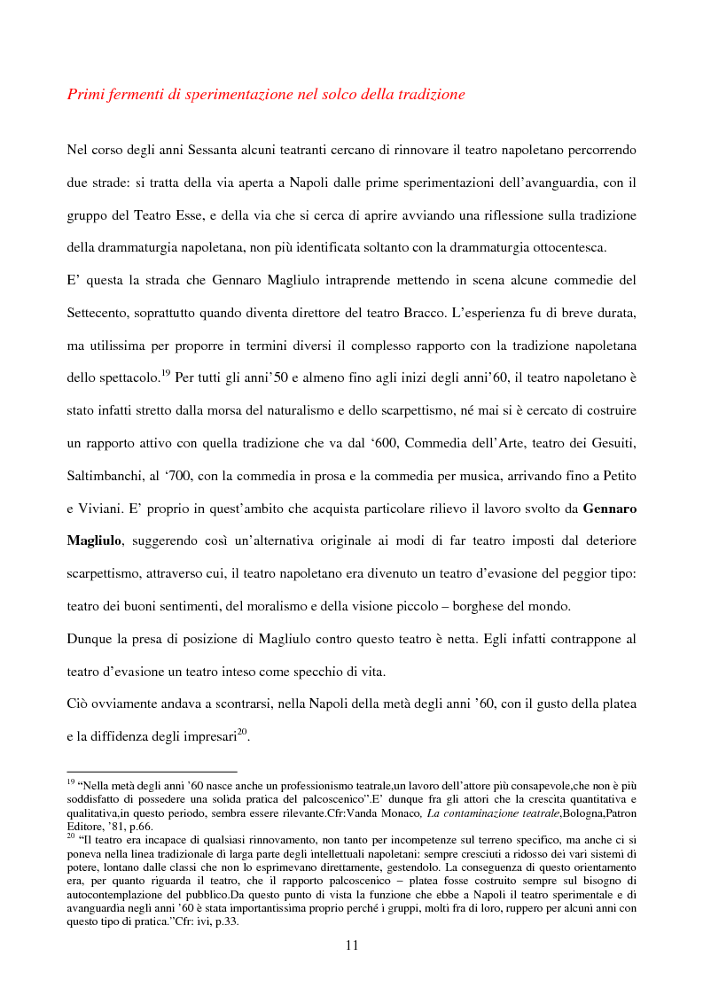 Anteprima della tesi: La sperimentazione teatrale a Napoli dal 1965 al 1975, Pagina 10