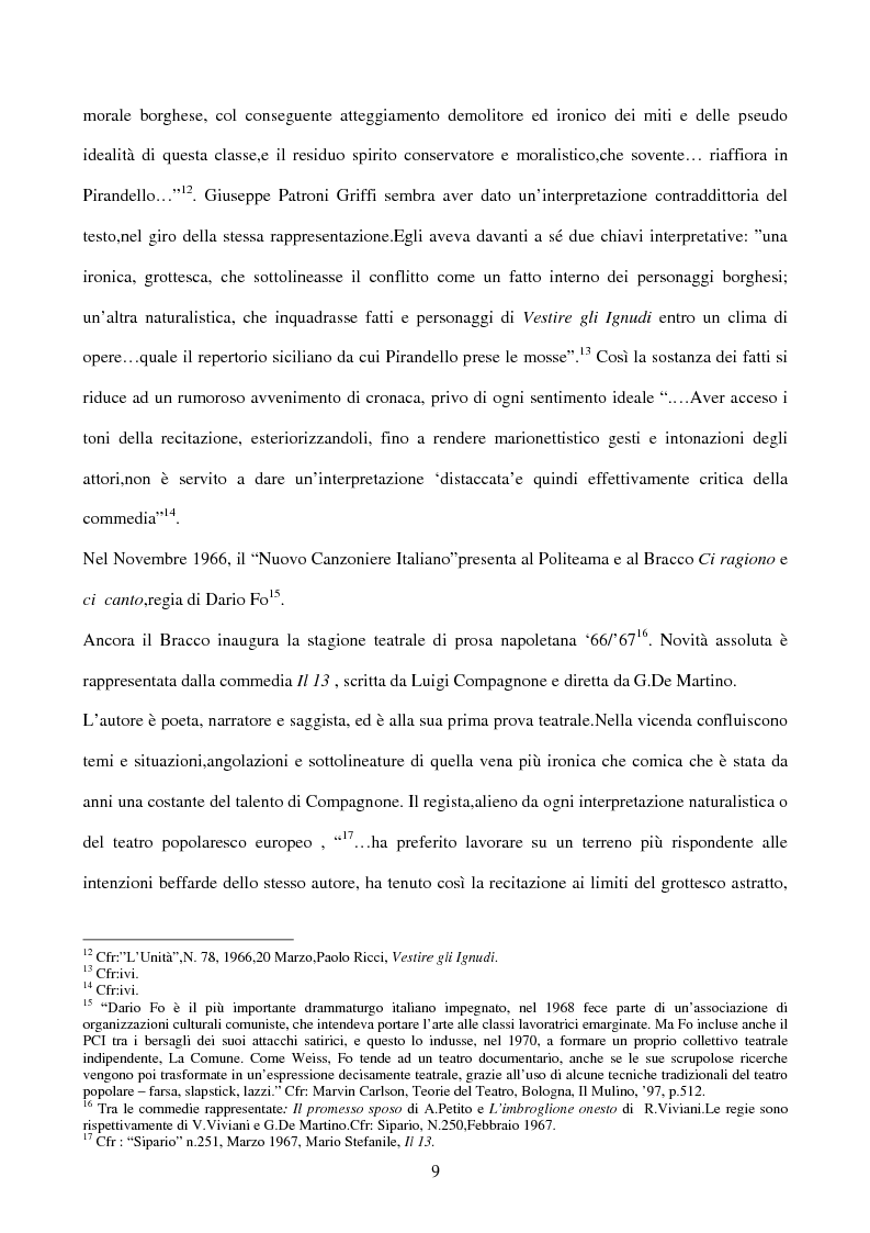 Anteprima della tesi: La sperimentazione teatrale a Napoli dal 1965 al 1975, Pagina 8