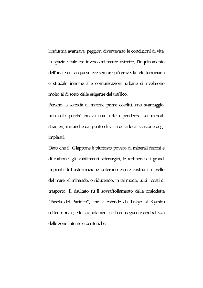 Anteprima della tesi: Le tecnopoli in Giappone, Pagina 10