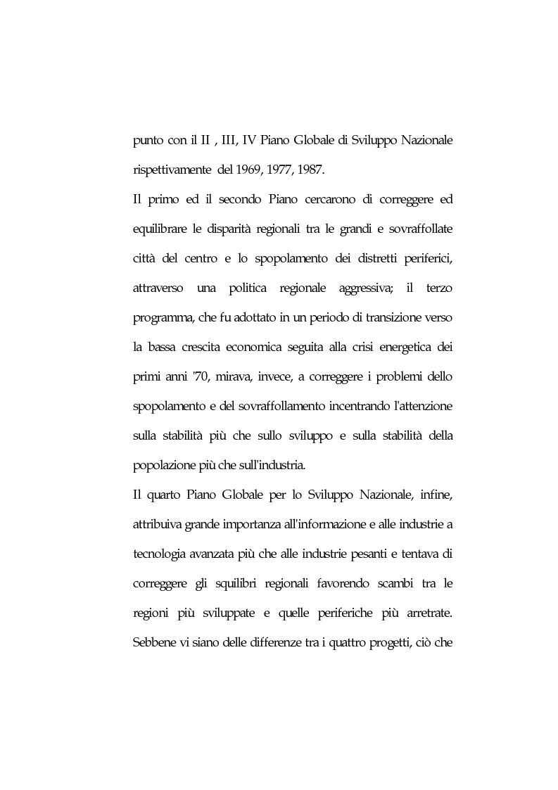 Anteprima della tesi: Le tecnopoli in Giappone, Pagina 12