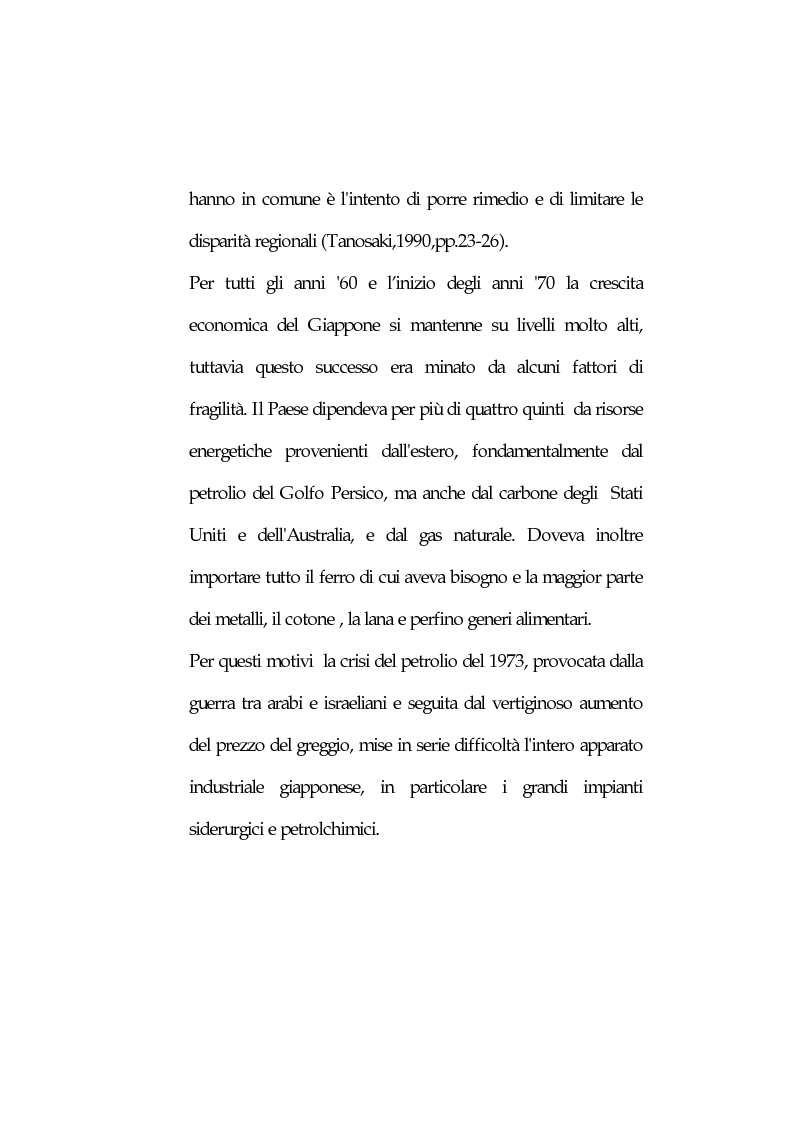 Anteprima della tesi: Le tecnopoli in Giappone, Pagina 13