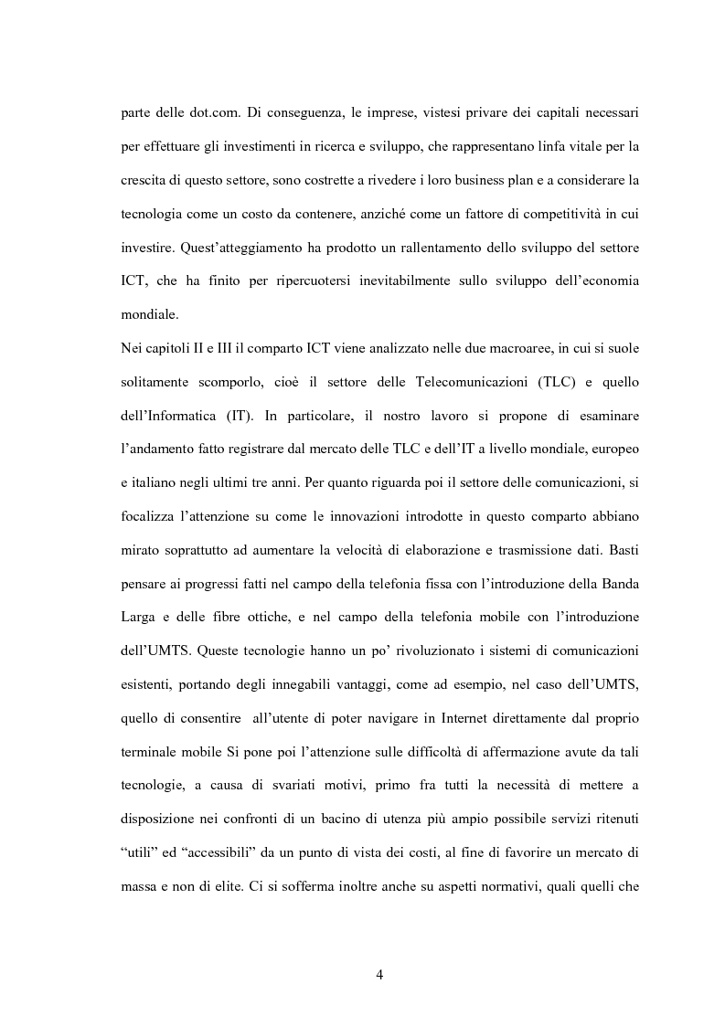 Anteprima della tesi: L'industria dei semiconduttori nell'ambito dell'evoluzione dell'Ict: problematiche e prospettive, Pagina 4