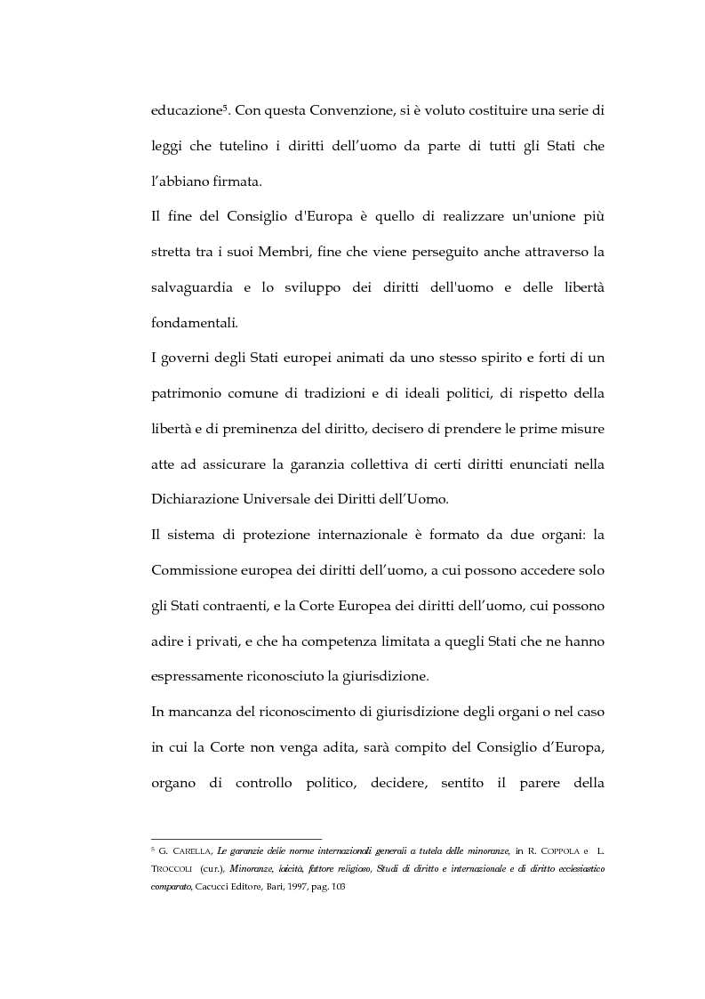 Anteprima della tesi: La sentenza della Corte Europea dei diritti dell'uomo Refah Partisi contro Turchia - Aspetti della libertà di religione in Turchia, Pagina 4