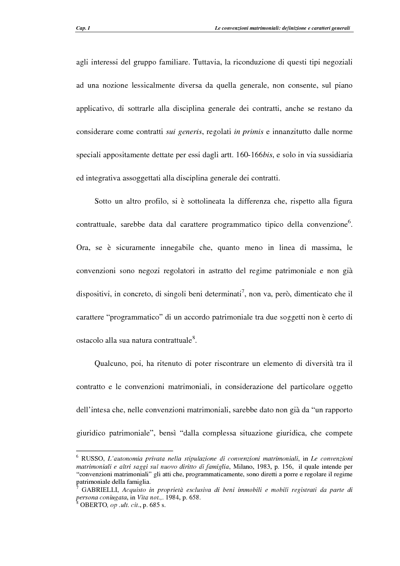 Anteprima della tesi: Le convenzioni matrimoniali, Pagina 12