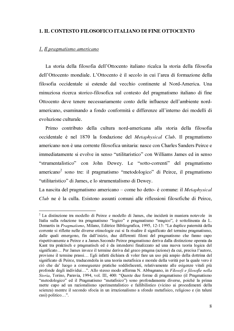 Anteprima della tesi: La filosofia del diritto di Mario Calderoni, Pagina 5