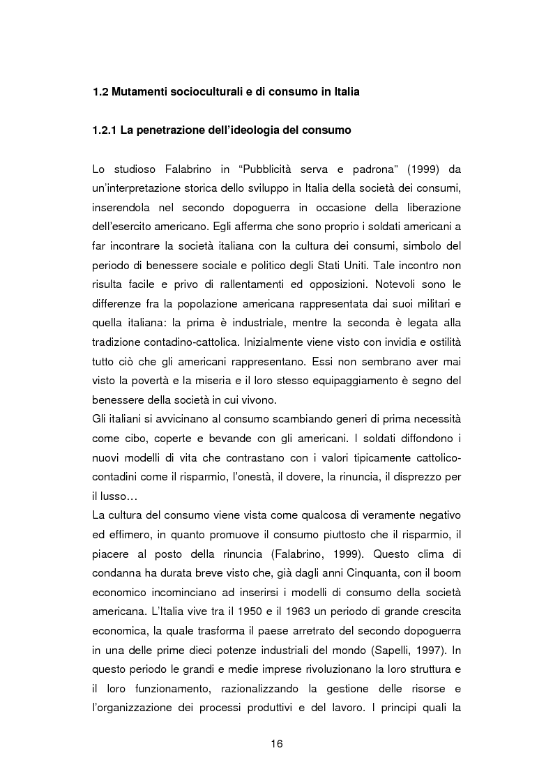 Anteprima della tesi: La critica ai consumi: la sottocultura No global, Pagina 13