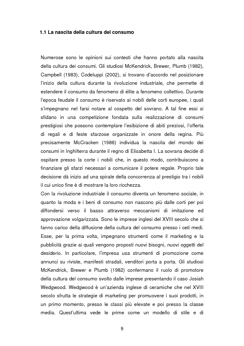 Anteprima della tesi: La critica ai consumi: la sottocultura No global, Pagina 6