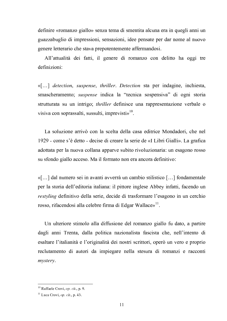 Anteprima della tesi: Andrea Camilleri e il romanzo giallo, Pagina 10