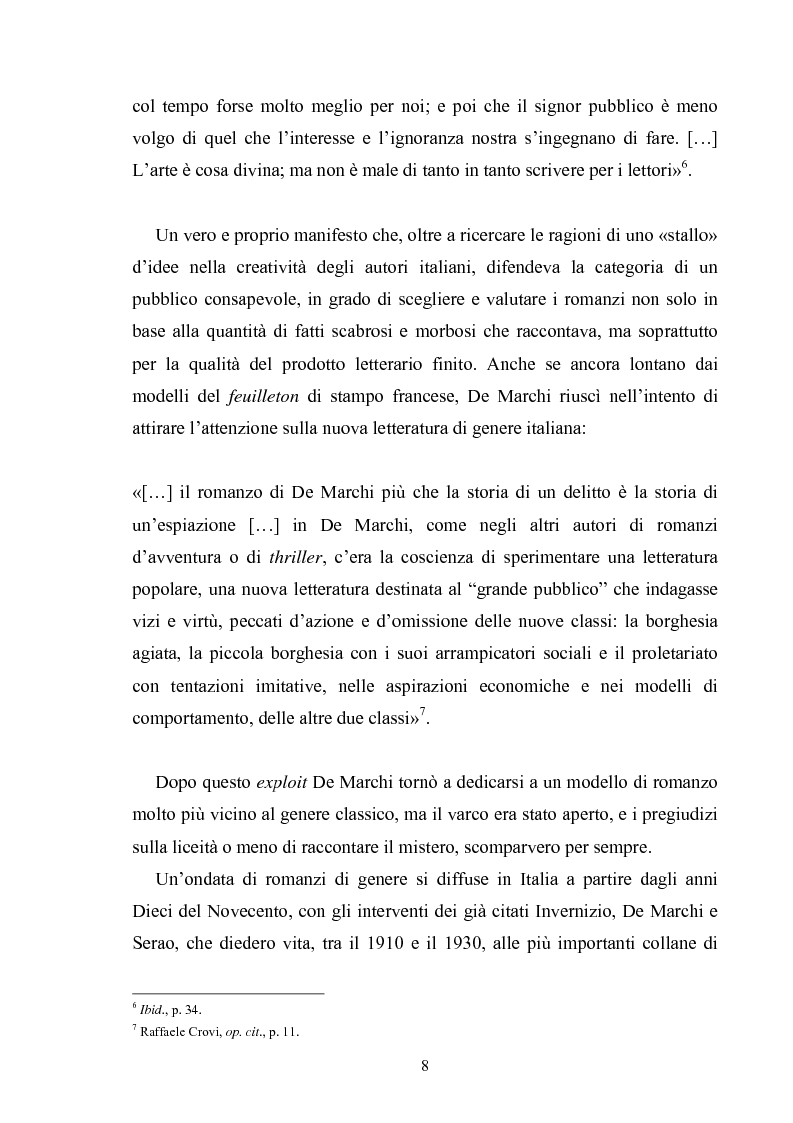 Anteprima della tesi: Andrea Camilleri e il romanzo giallo, Pagina 7