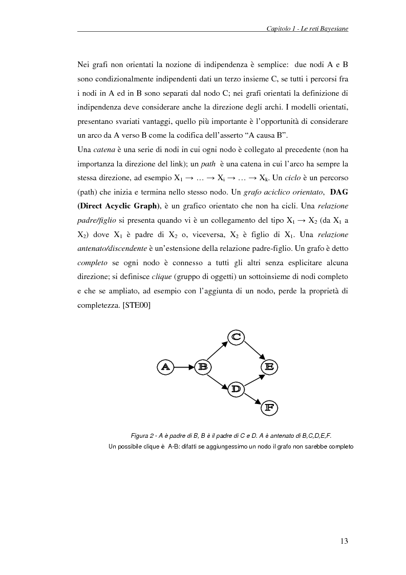 Anteprima della tesi: Reti Bayesiane: un approccio multi-esperto allo structural learning, Pagina 10