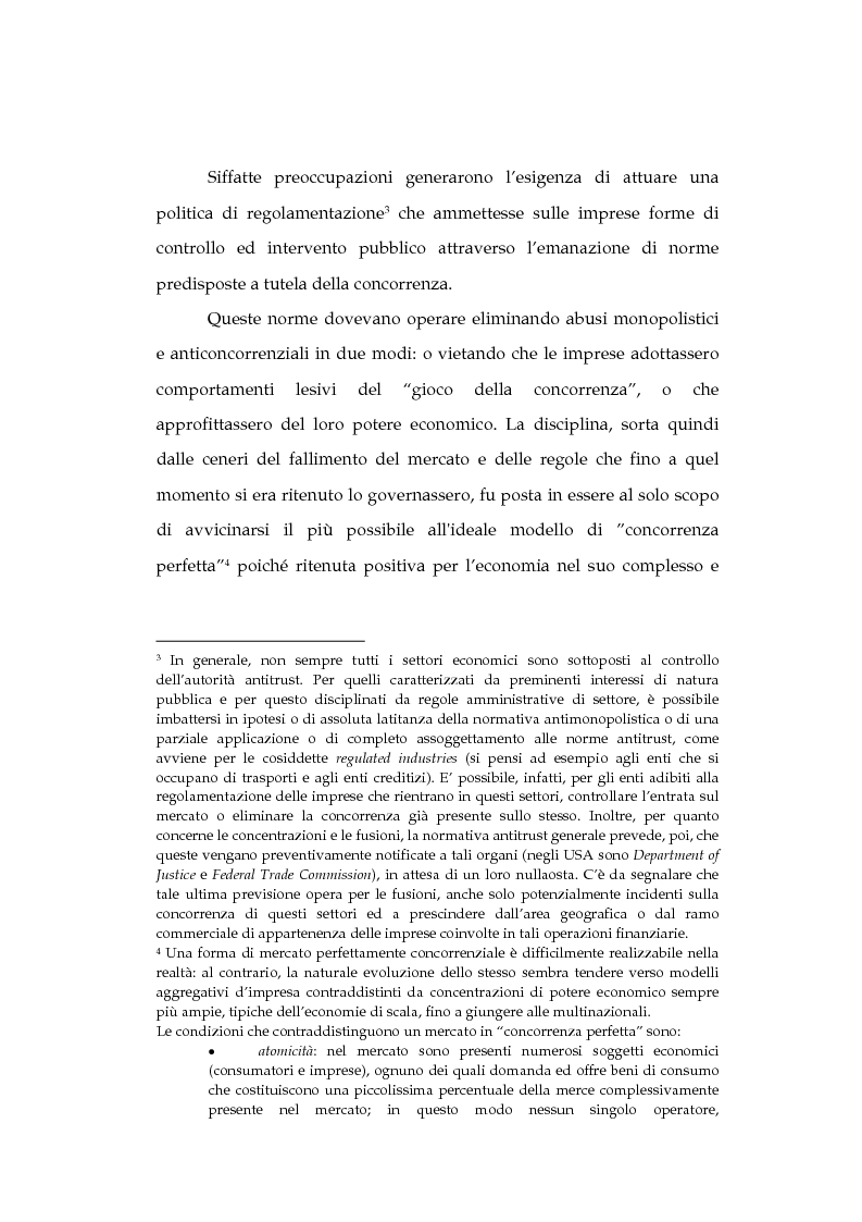 Anteprima della tesi: La tutela della concorrenza negli Stati Uniti: il caso Microsoft, Pagina 7