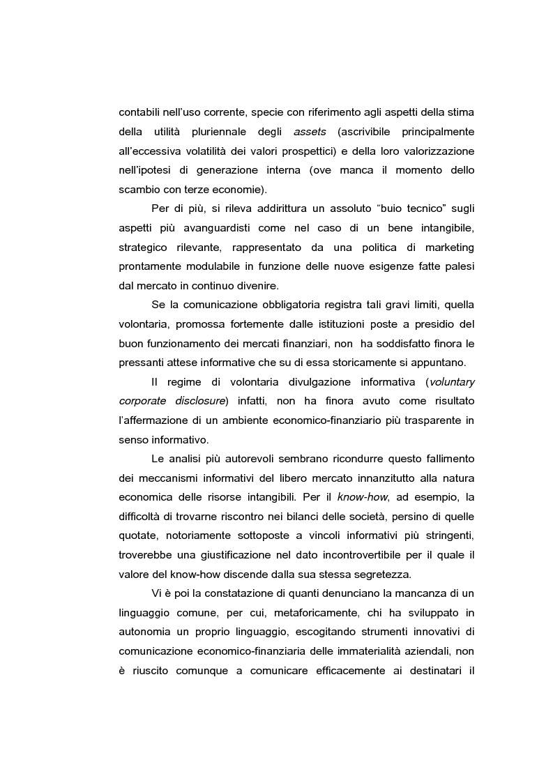 Anteprima della tesi: Le risorse intangibili nella comunicazione economico-finanziaria d'impresa, Pagina 2