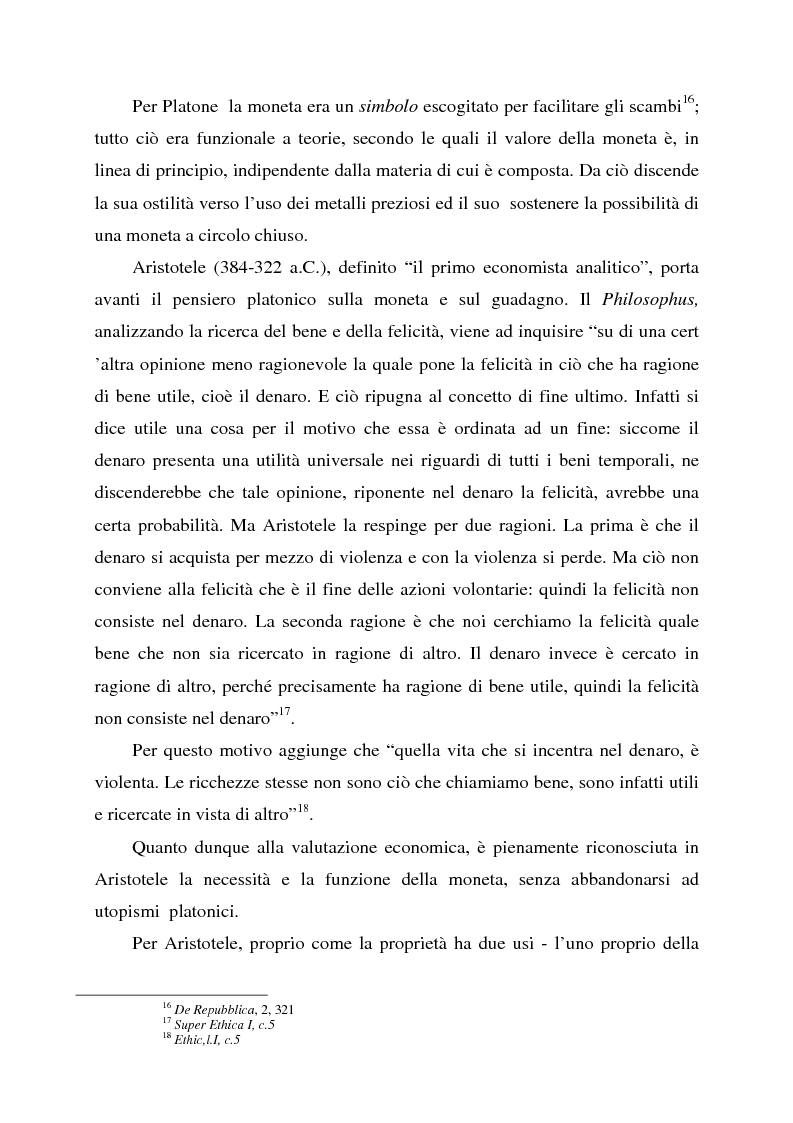Anteprima della tesi: Profili dell'usura e della polemica antiebraica nel Rinascimento. Il ''mercante di Venezia'' di Shakespeare, Pagina 14