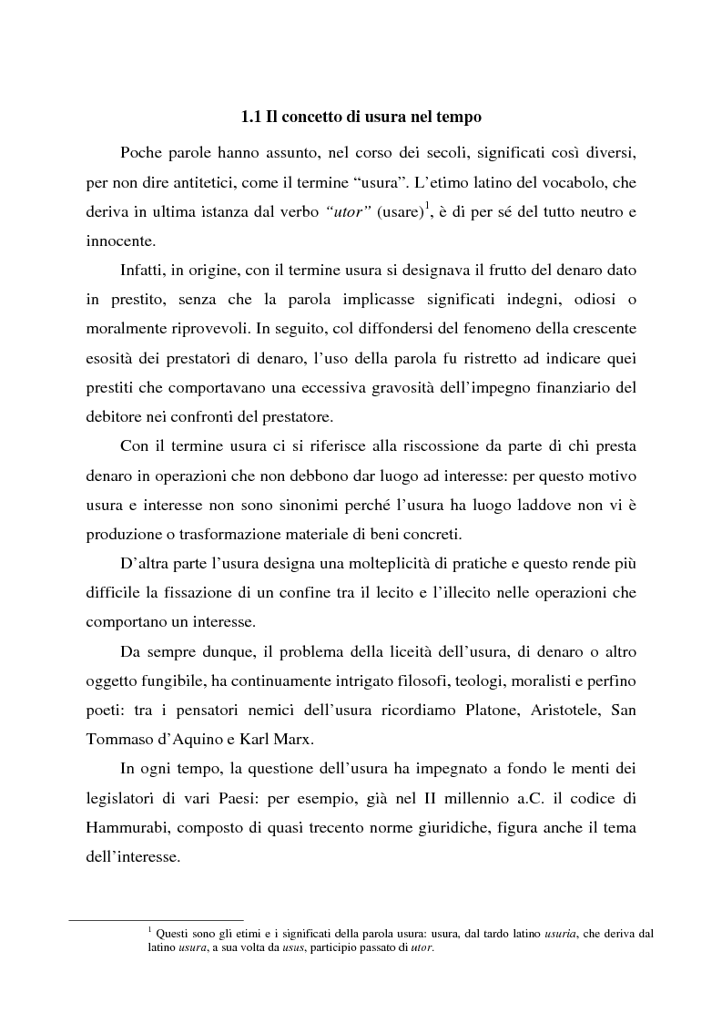 Anteprima della tesi: Profili dell'usura e della polemica antiebraica nel Rinascimento. Il ''mercante di Venezia'' di Shakespeare, Pagina 5