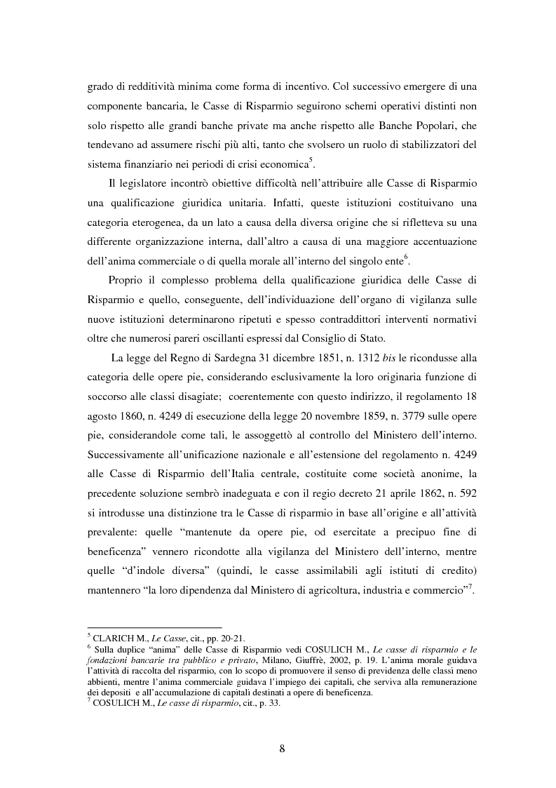 Anteprima della tesi: Natura e funzioni delle fondazioni bancarie, Pagina 3