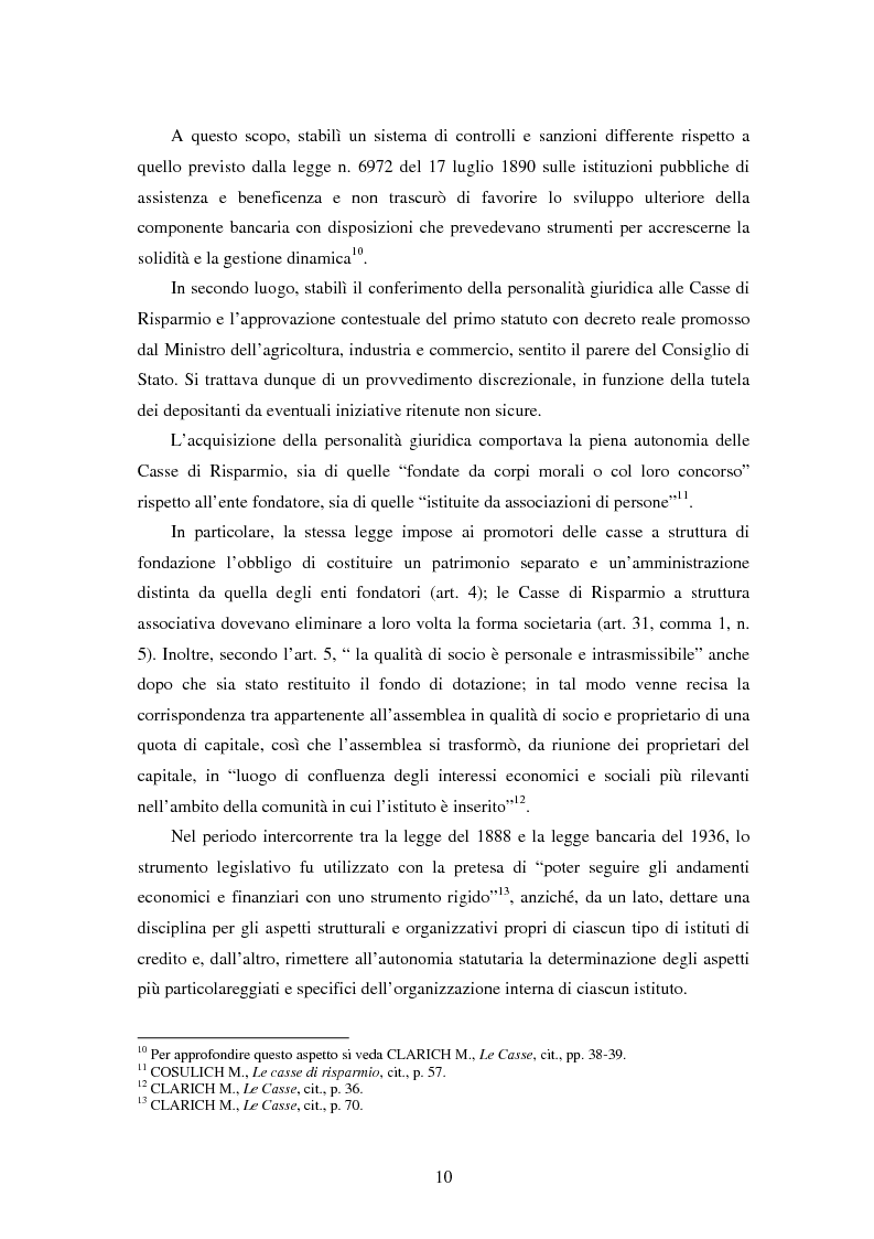 Anteprima della tesi: Natura e funzioni delle fondazioni bancarie, Pagina 5