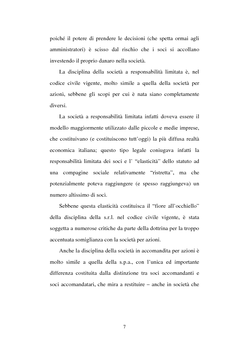 Anteprima della tesi: Assemblea e competenze gestorie, Pagina 4