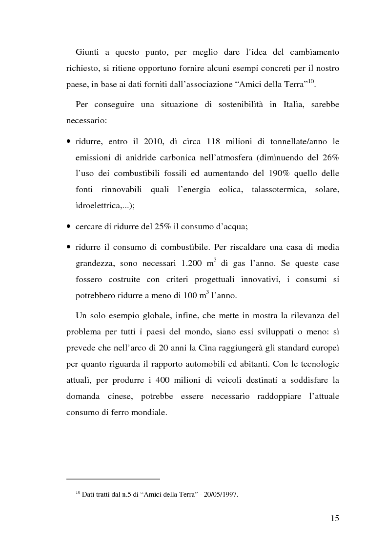 Anteprima della tesi: Dall'eco-efficienza all'eco-valore: opportunità di business e strategie di tutela ambientale. La tutela dell'ambiente come fonte di vantaggi competitivi., Pagina 15