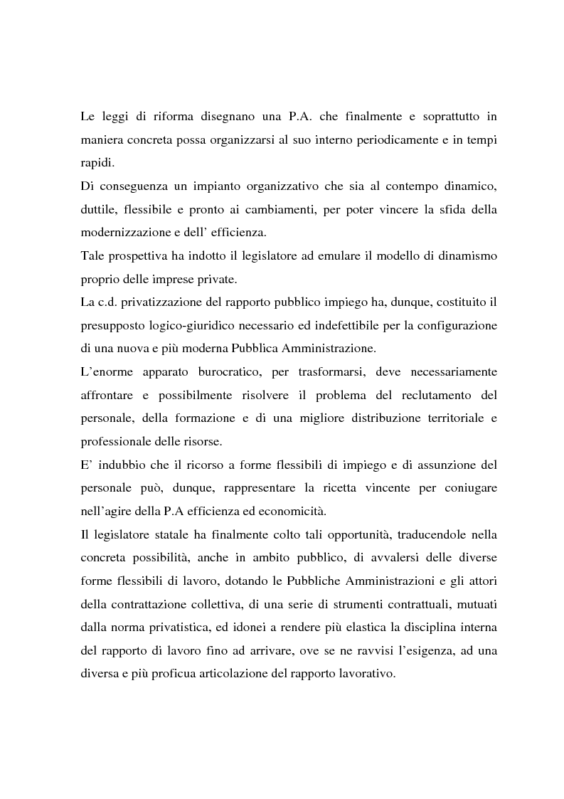 Anteprima della tesi: Telelavoro e pubblica amministrazione: opportunità e prospettive, Pagina 2