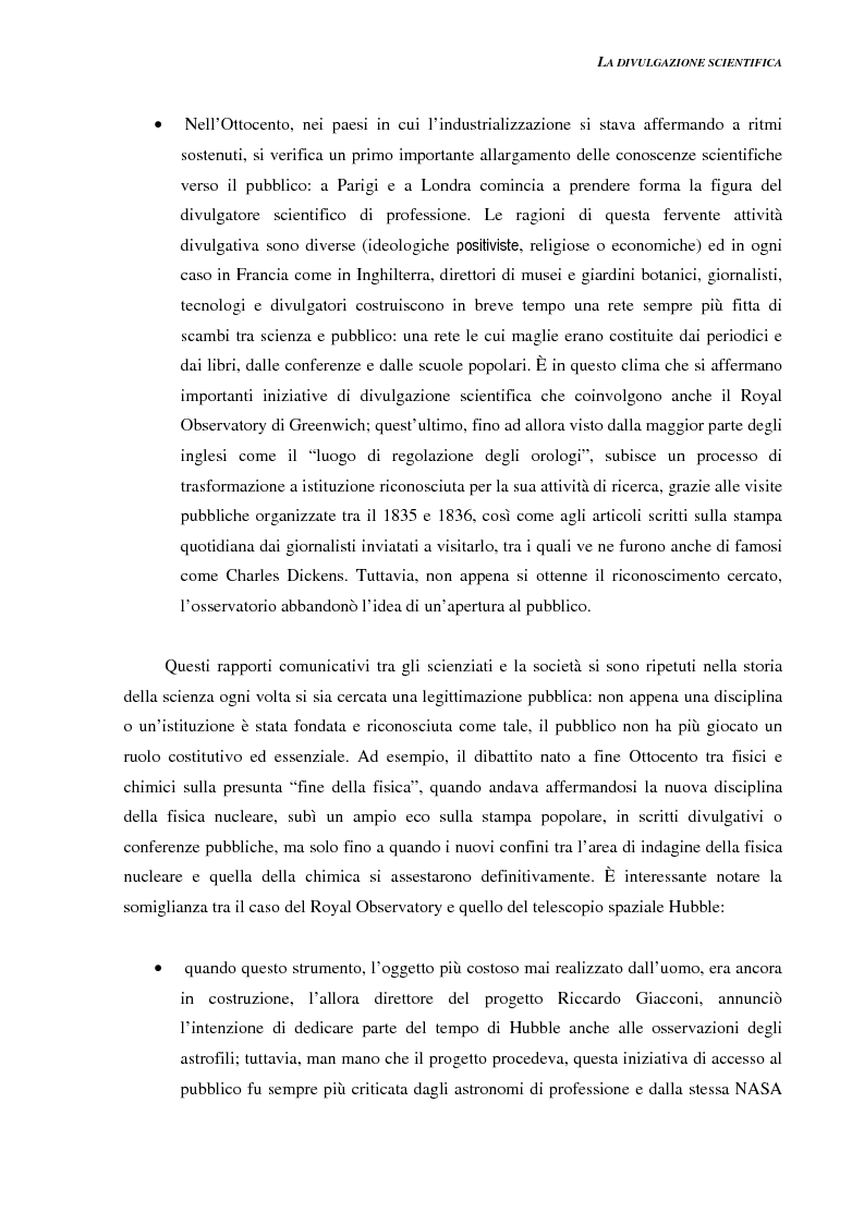 Anteprima della tesi: Ideazione e parziale realizzazione di un progetto di divulgazione dell'astrofisica per i comunicatori, Pagina 11