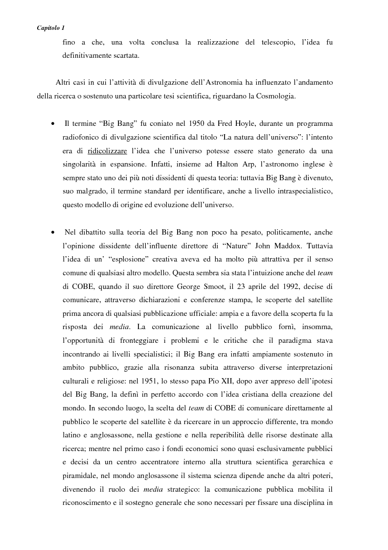Anteprima della tesi: Ideazione e parziale realizzazione di un progetto di divulgazione dell'astrofisica per i comunicatori, Pagina 12