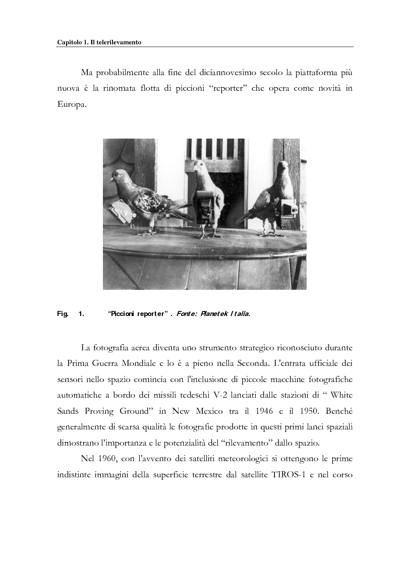 Anteprima della tesi: Evoluzione spazio temporale della copertura vegetale attraverso tecniche di telerilevamento satellitare, Pagina 5