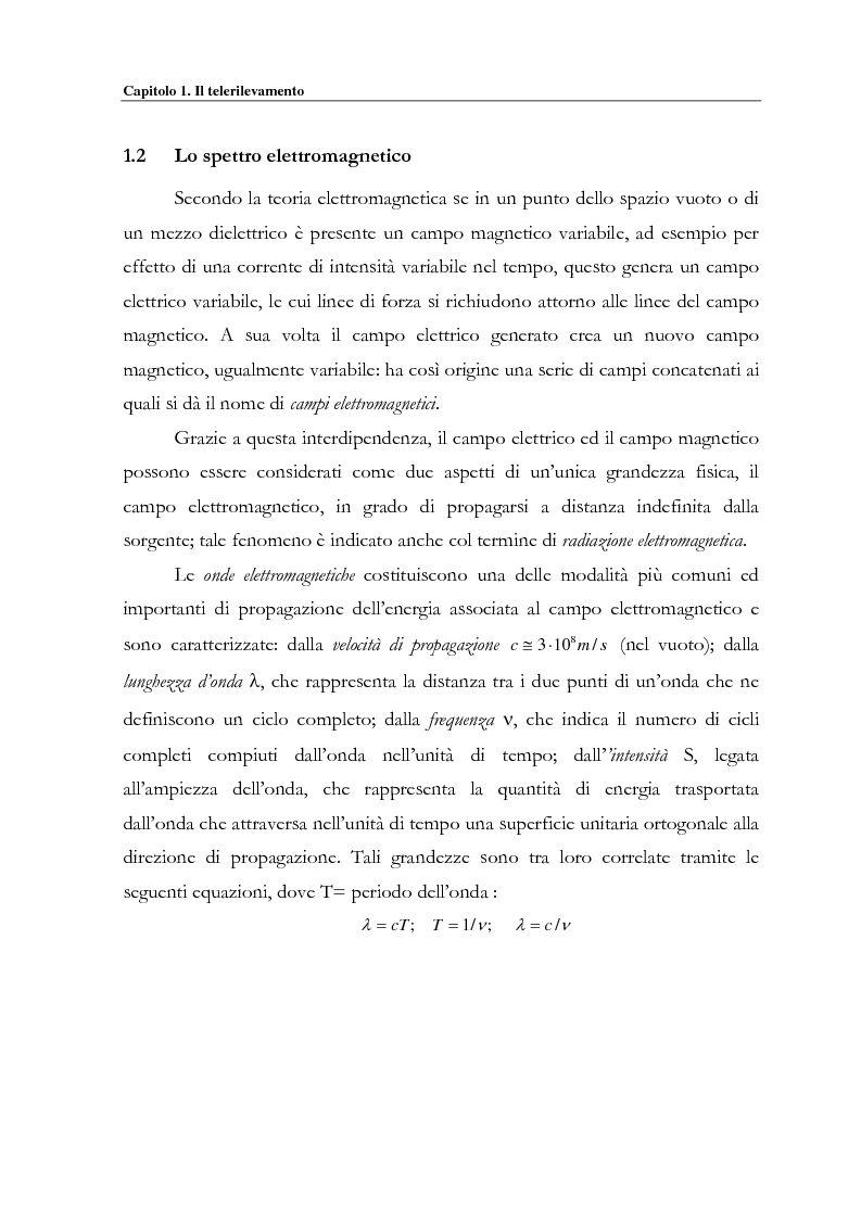Anteprima della tesi: Evoluzione spazio temporale della copertura vegetale attraverso tecniche di telerilevamento satellitare, Pagina 8