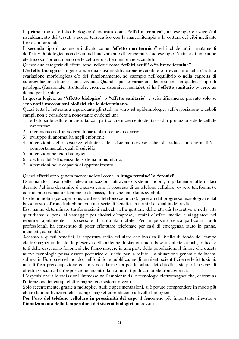 Anteprima della tesi: Inquinamento elettromagnetico quotidiano a frequenza industriale (50-60 Hz) in ambienti confinati. Possibili soluzioni, Pagina 8