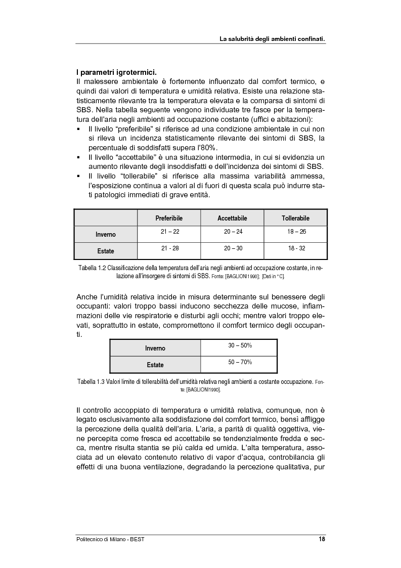 Anteprima della tesi: Dalla checklist al sistema informativo: strumenti di rilievo e metodi di valutazione della qualità negli ambienti di vita e di lavoro, Pagina 10