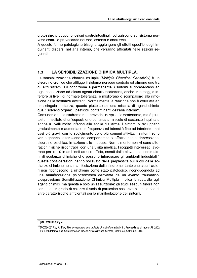 Anteprima della tesi: Dalla checklist al sistema informativo: strumenti di rilievo e metodi di valutazione della qualità negli ambienti di vita e di lavoro, Pagina 13