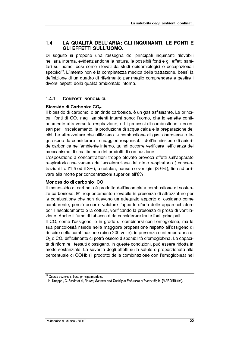 Anteprima della tesi: Dalla checklist al sistema informativo: strumenti di rilievo e metodi di valutazione della qualità negli ambienti di vita e di lavoro, Pagina 14