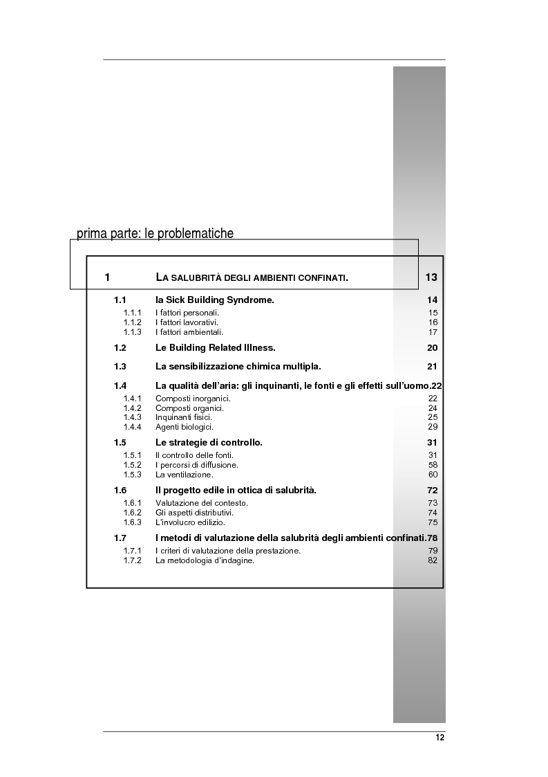 Anteprima della tesi: Dalla checklist al sistema informativo: strumenti di rilievo e metodi di valutazione della qualità negli ambienti di vita e di lavoro, Pagina 4
