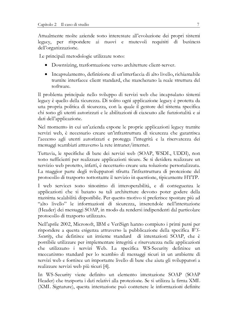 Anteprima della tesi: Aspetti di sicurezza dei web services, Pagina 3