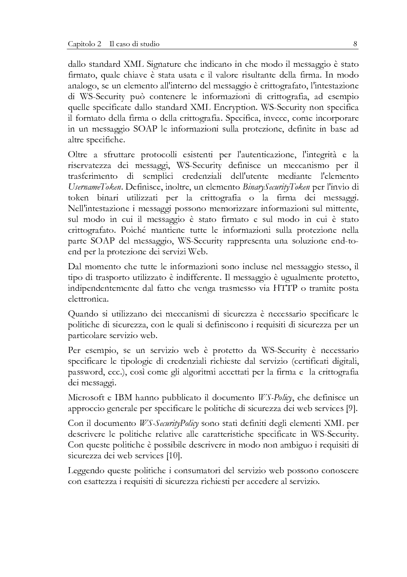 Anteprima della tesi: Aspetti di sicurezza dei web services, Pagina 4