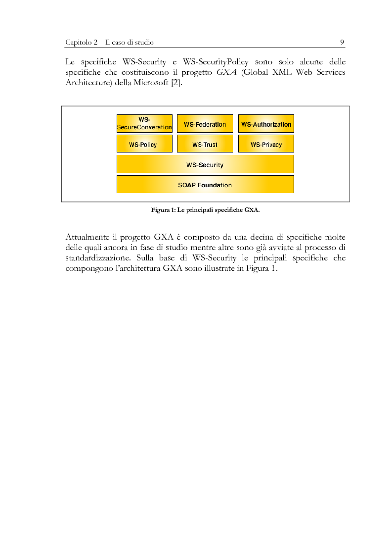 Anteprima della tesi: Aspetti di sicurezza dei web services, Pagina 5