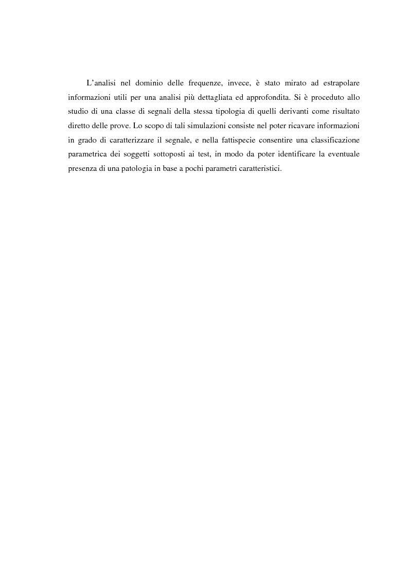 Anteprima della tesi: Valutazione di segnali posturografici: analisi nei domini del tempo e delle frequenze, Pagina 2