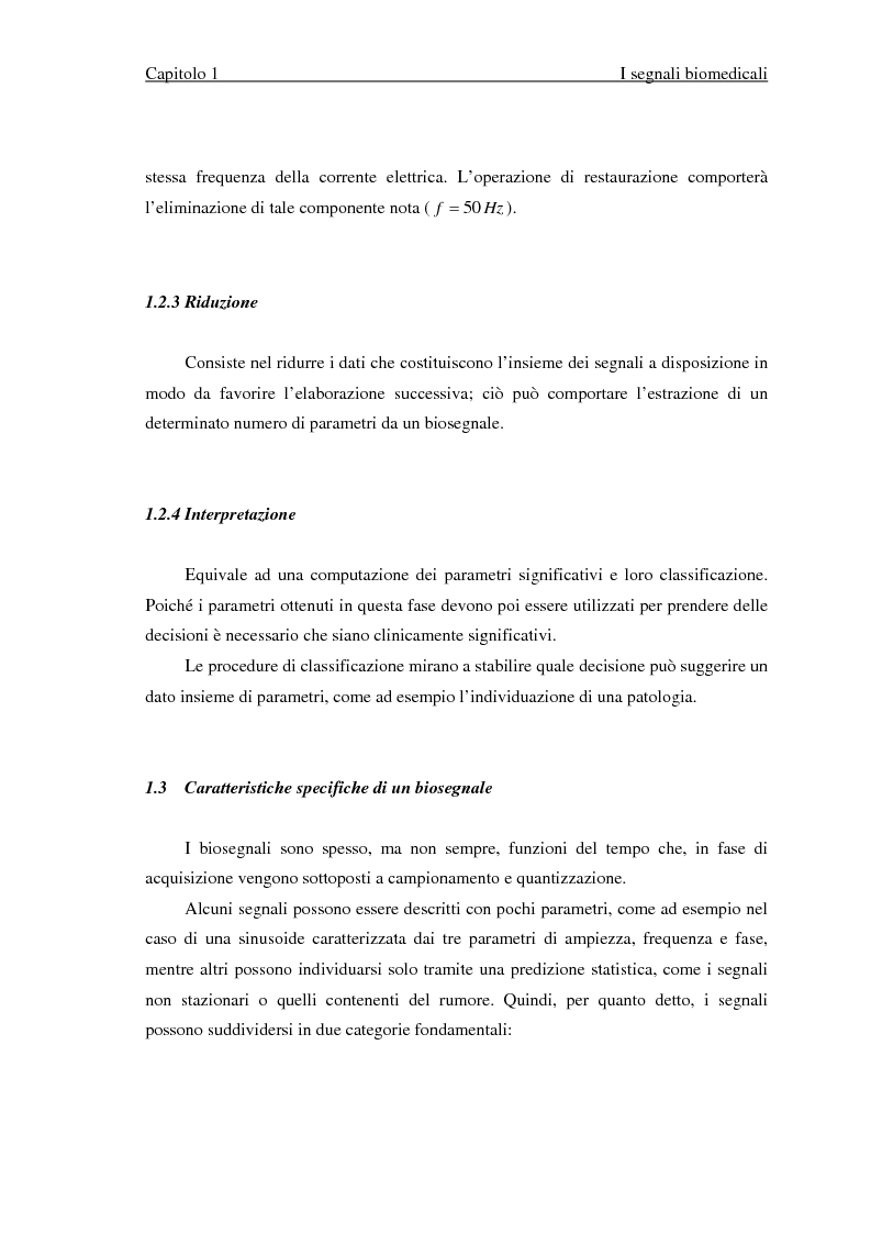Anteprima della tesi: Valutazione di segnali posturografici: analisi nei domini del tempo e delle frequenze, Pagina 6