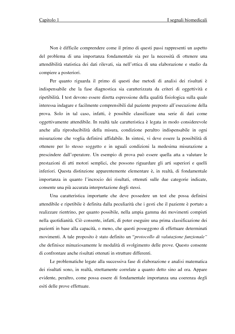 Anteprima della tesi: Valutazione di segnali posturografici: analisi nei domini del tempo e delle frequenze, Pagina 9
