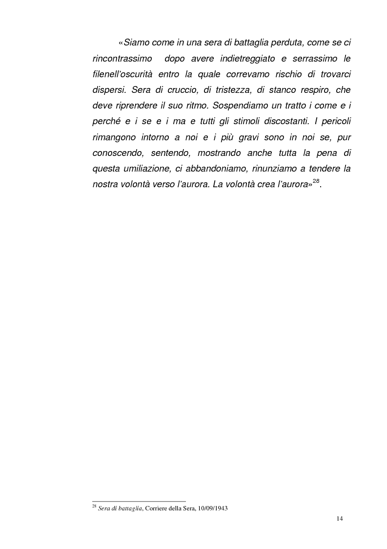 Anteprima della tesi: La Repubblica di Salò attraverso le pagine del Corriere della Sera: gli eventi, le cronache, i commenti, Pagina 13