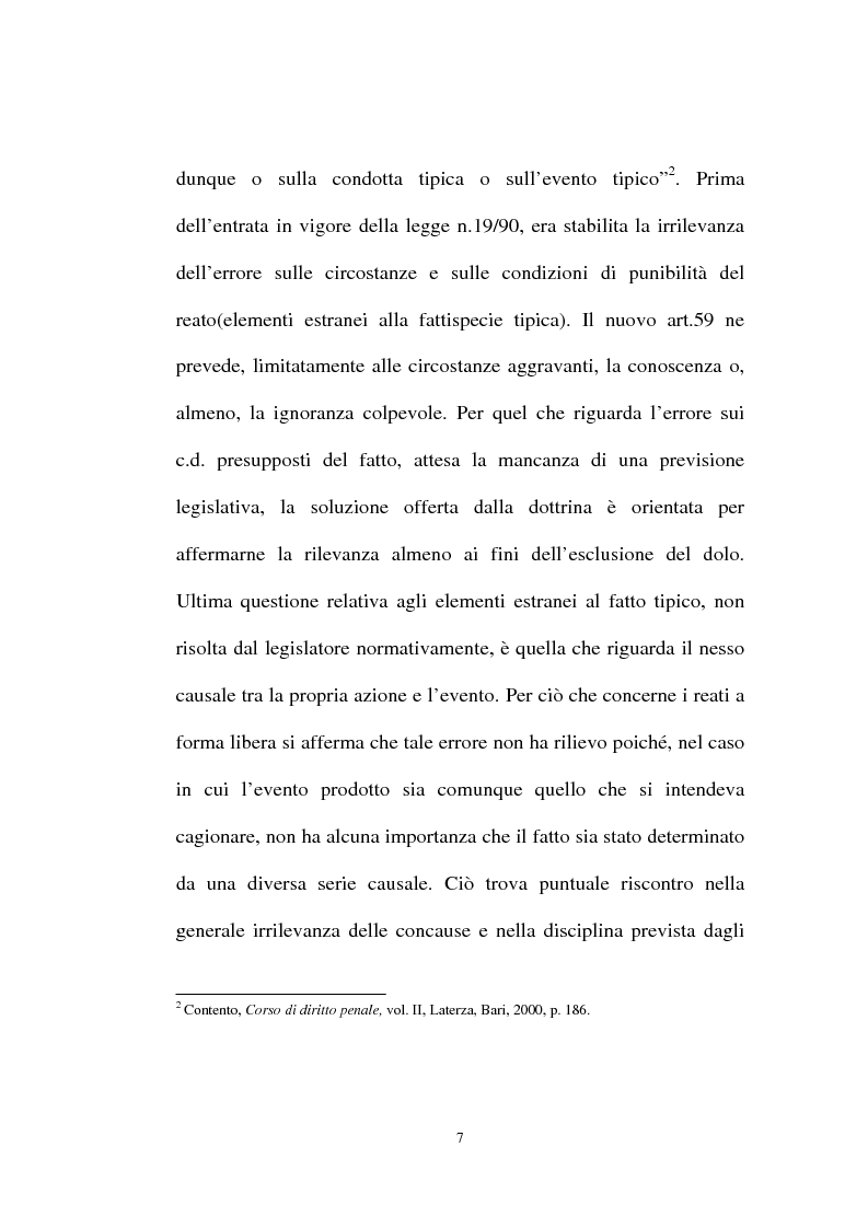 Anteprima della tesi: Ignorantia legis scusabile ed inescusabile. Orientamenti dottrinari e giurisprudenziali con particolare riferimento al settore ambientale, Pagina 4