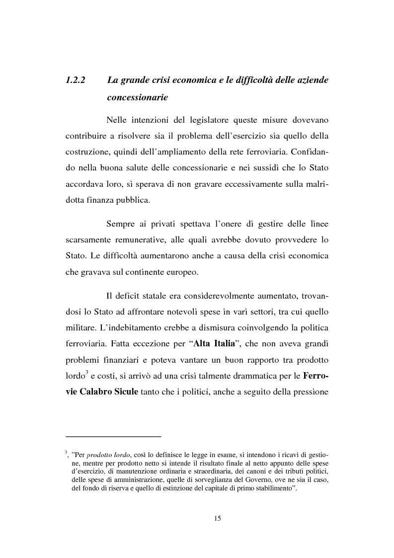 Anteprima della tesi: Evoluzione strategico organizzativa del Gruppo Ferrovie dello Stato S.p.A., Pagina 10