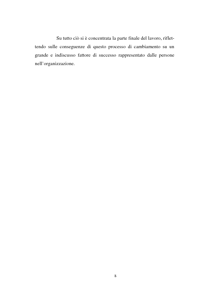 Anteprima della tesi: Evoluzione strategico organizzativa del Gruppo Ferrovie dello Stato S.p.A., Pagina 3