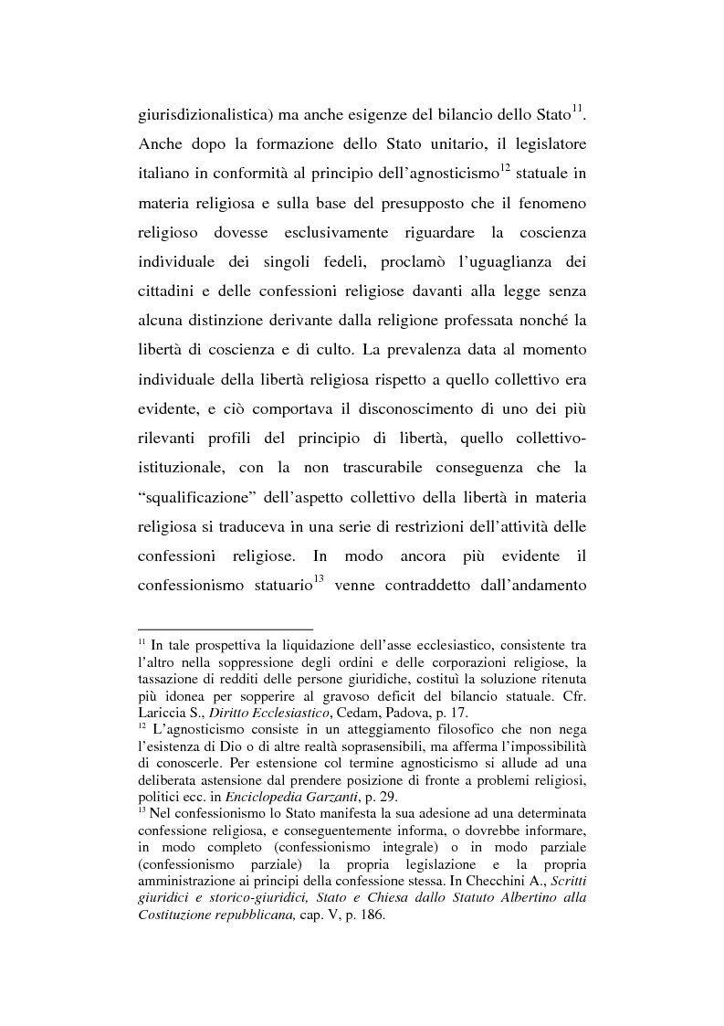 Anteprima della tesi: La presenza del crocifisso nei luoghi pubblici, Pagina 13