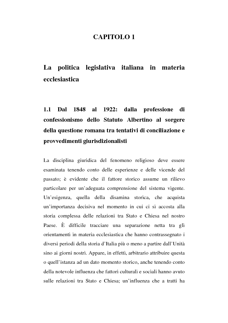 Anteprima della tesi: La presenza del crocifisso nei luoghi pubblici, Pagina 6