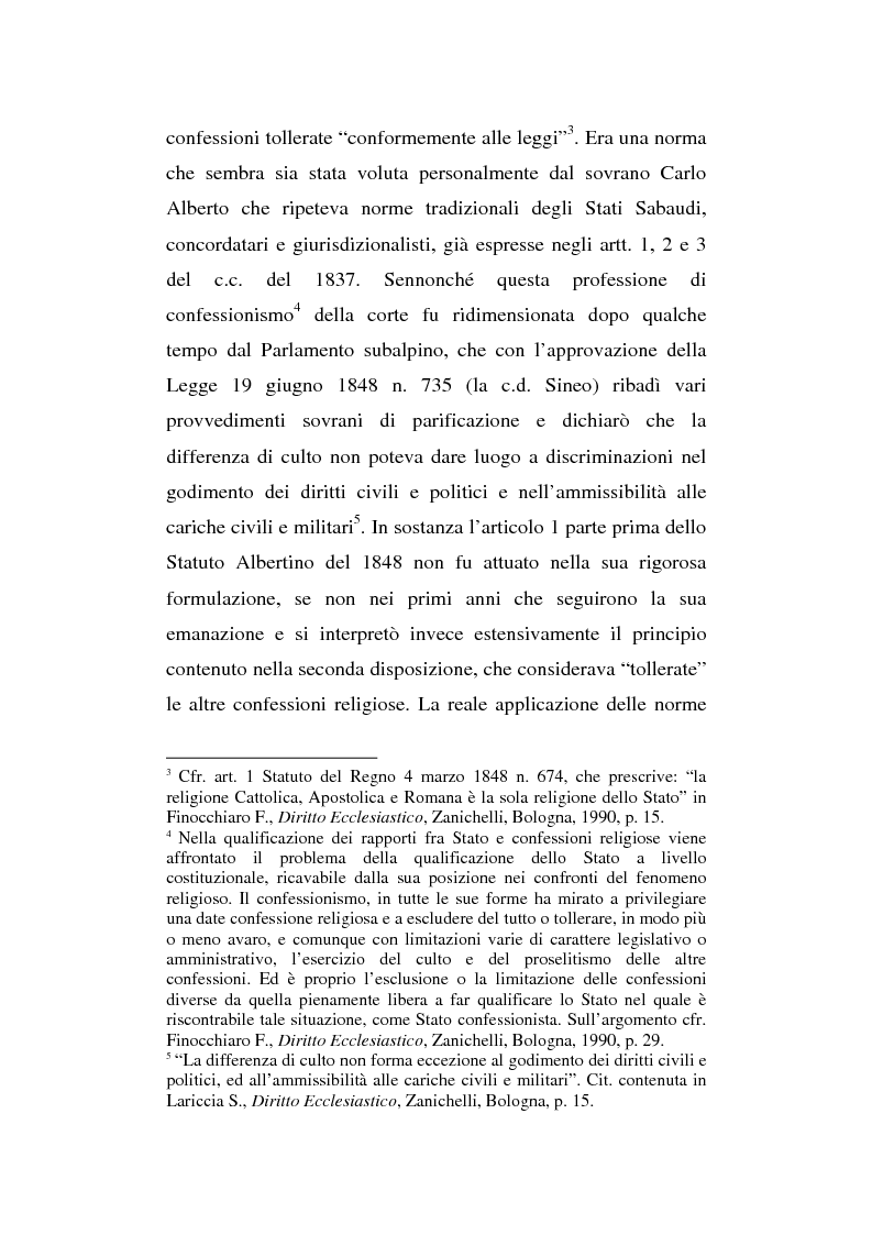 Anteprima della tesi: La presenza del crocifisso nei luoghi pubblici, Pagina 9