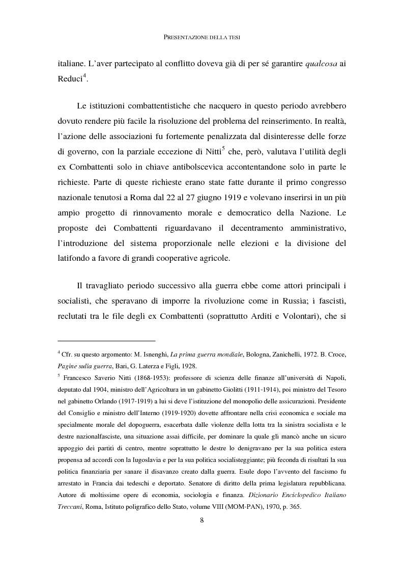 Anteprima della tesi: La memoria dei caduti nella Grande Guerra nella città di Como (1919-1939), Pagina 4