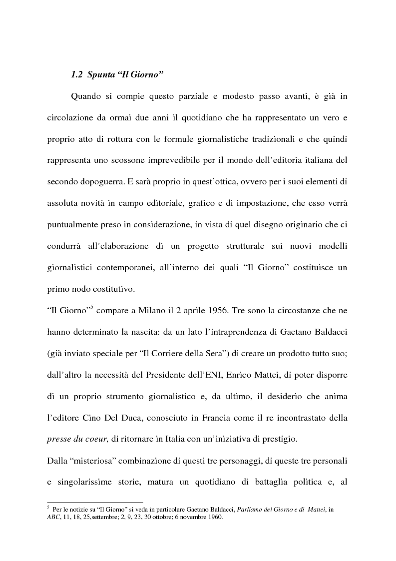 Anteprima della tesi: Vecchi giornali e new media: un binomio possibile. Approccio critico al futuro dell'informazione., Pagina 7