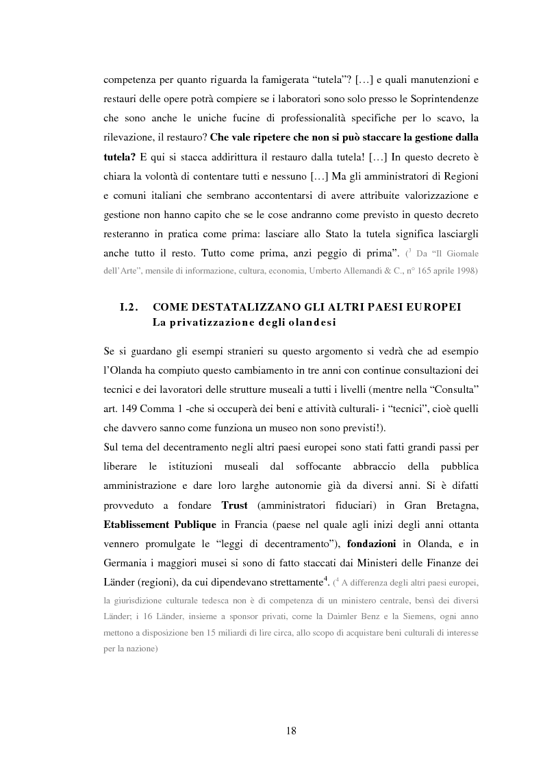 Anteprima della tesi: Milano conserva il patrimonio artistico contemporaneo? Un orientamento al panorama italiano ed estero, Pagina 15