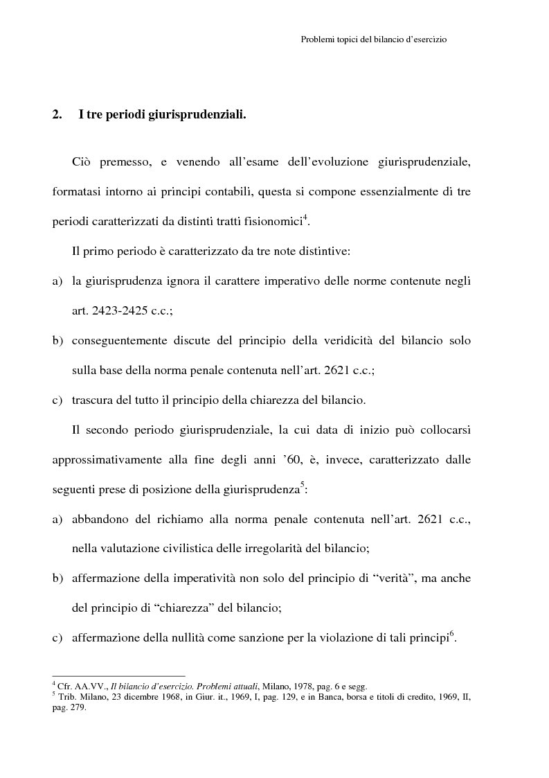 Anteprima della tesi: Principi contabili e fattispecie relative all'art. 2621 c.c., Pagina 3