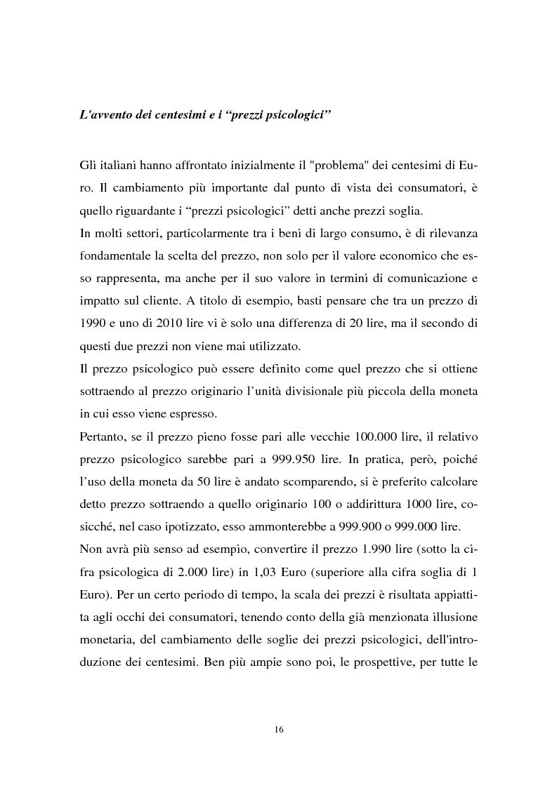 Anteprima della tesi: Il passaggio all'euro tra percezione e realtà, Pagina 13